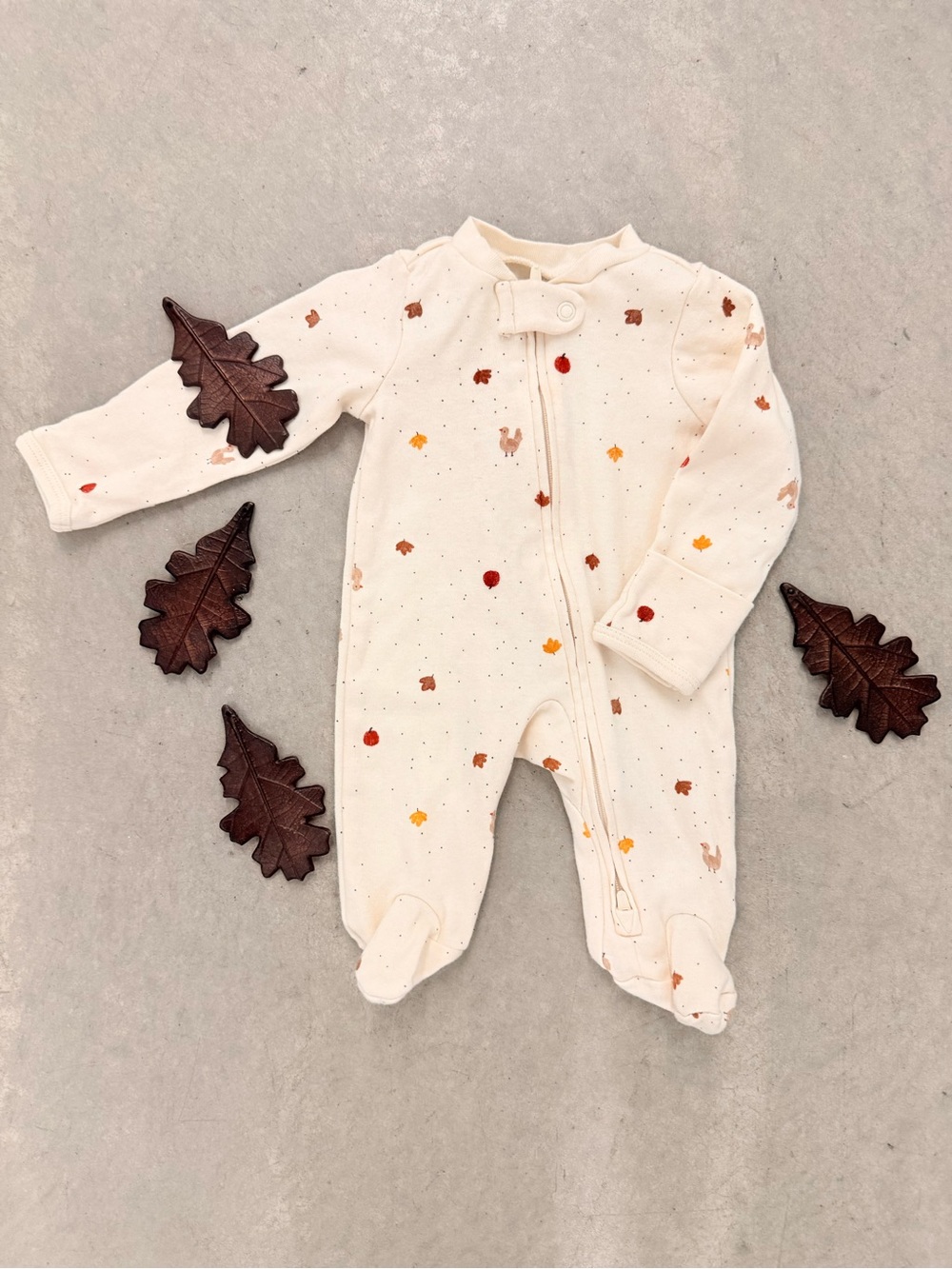 $20 FIRM BUY NOW Carter’s Unisex One Piece for Newborn Baby. Fall Thanksgiving